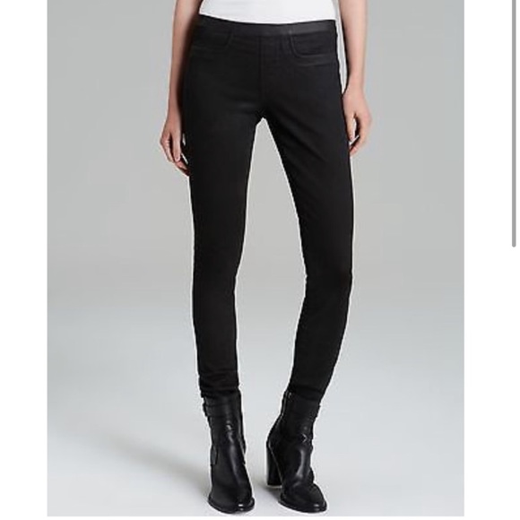 Helmut Lang Pull On Coated legging jeans - Picture 1 of 7